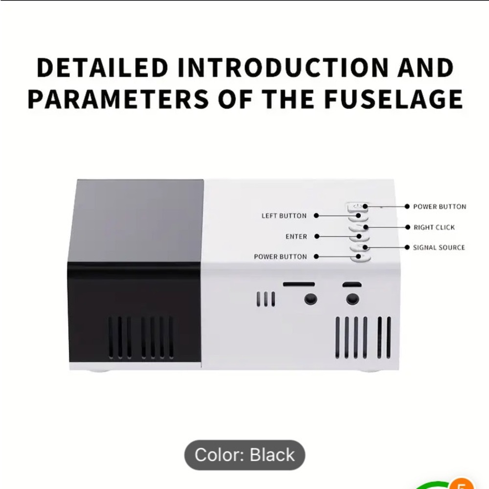 Mini projector - Picture 4 of 5